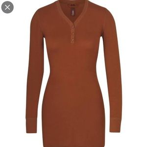 Skims Henley dress